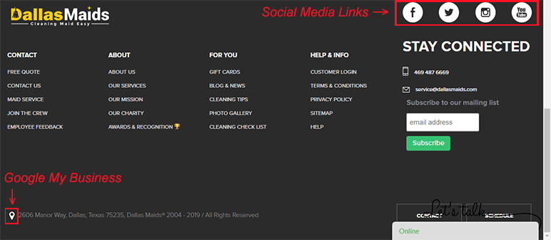Social Media Backlinking