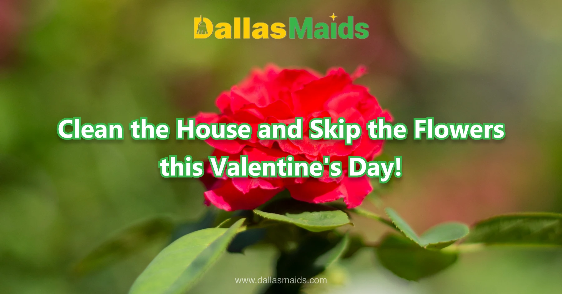 Dallas Maids - Clean the House and Skip the Flowers this Valentine's Day!