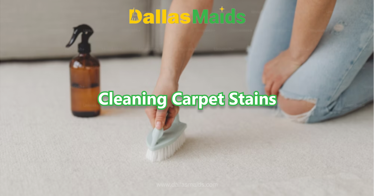 Dallas Maids - Cleaning Carpet Stains
