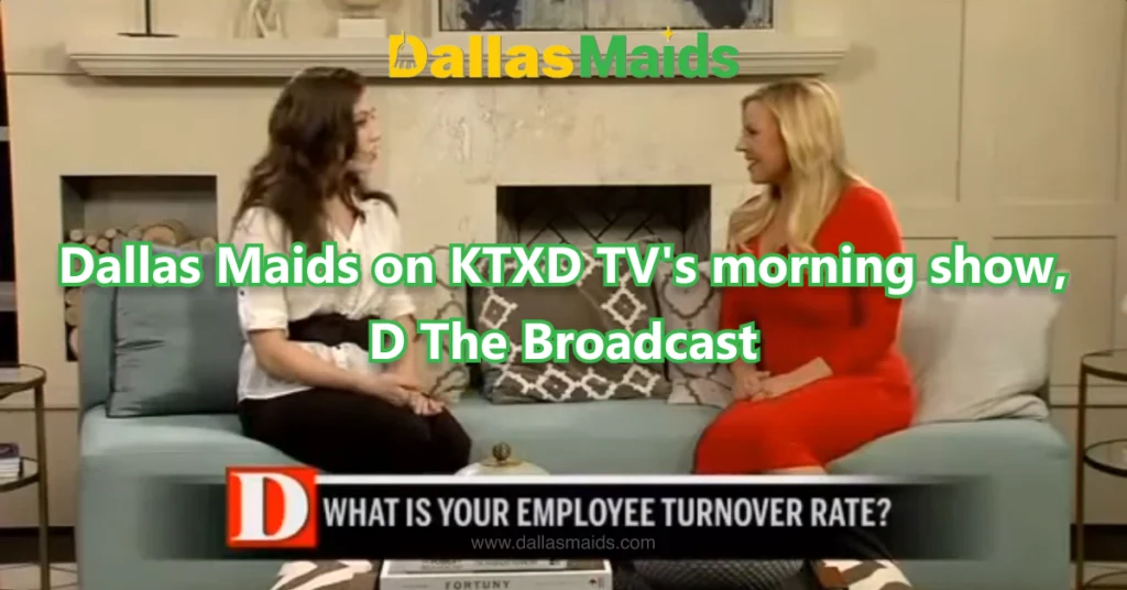 Dallas Maids - Dallas Maids on KTXD TV's morning show, D The Broadcast